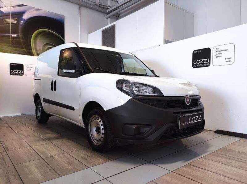 Bianco Usata 2021 Fiat Doblò Business Monovolume | 11.393 € (Buon prezzo) - Immagine 1/4