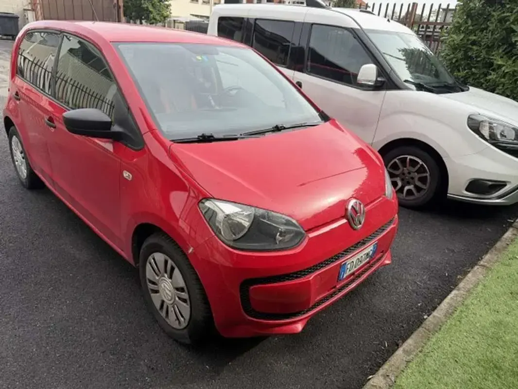 Usata VW up! 68 CV (50 kW) 2016 Rosso Utilitaria