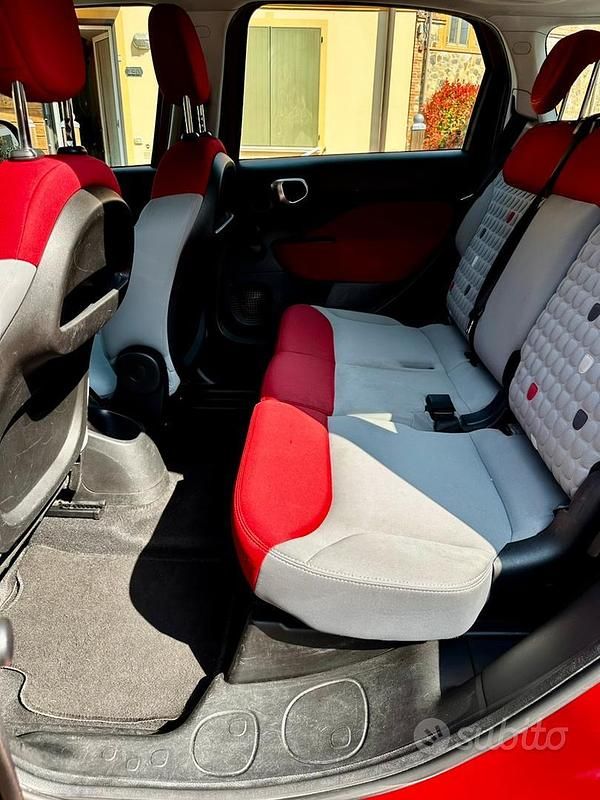 Usata Fiat 500L 105 CV (77 kW) 2013 Rosso Monovolume