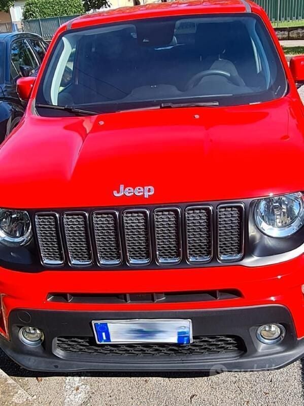 Usata Jeep Renegade Longitude 120 CV (88 kW) 2020 Rosso SUV