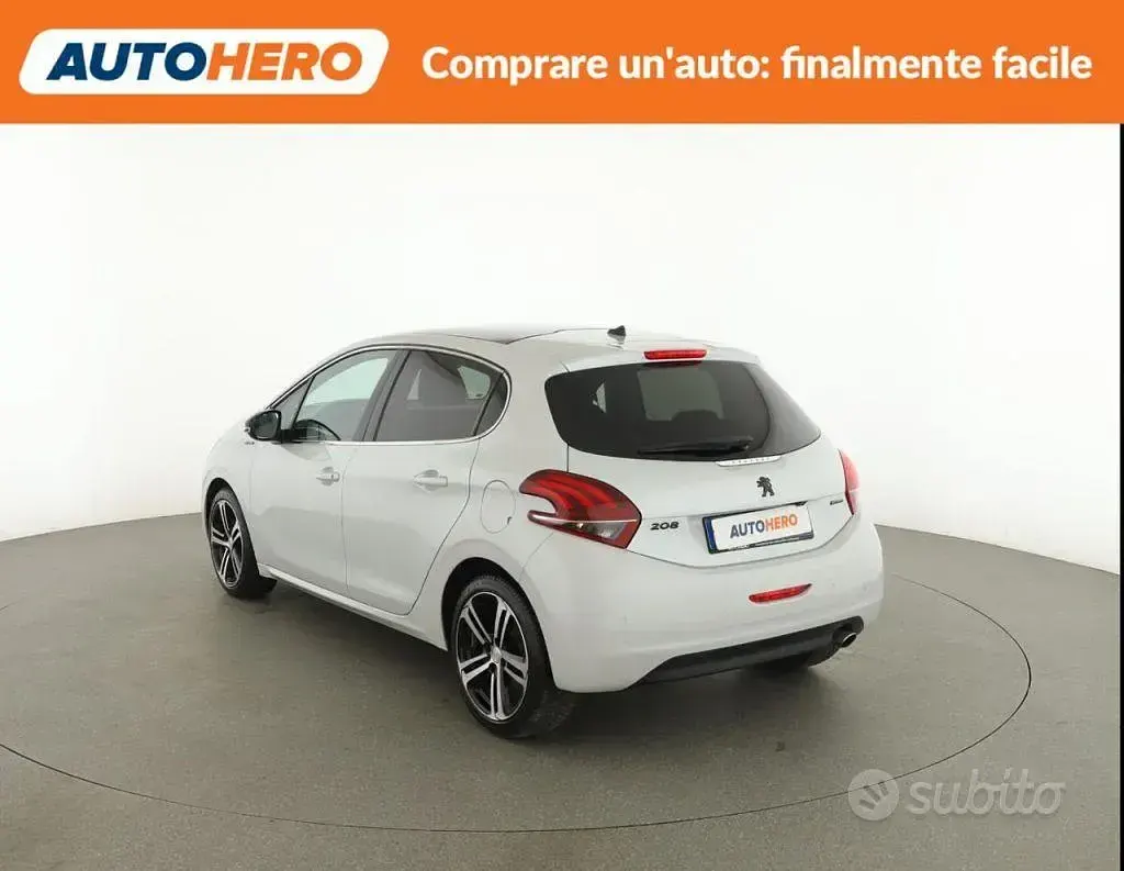 Usata Peugeot 208 Allure 110 CV (80 kW) 2018 Bianco Utilitaria