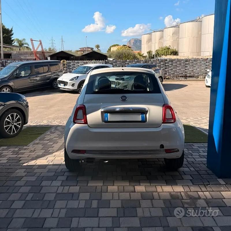 Usata Fiat 500 Lounge 69 CV (50 kW) 2017 Bianco Utilitaria
