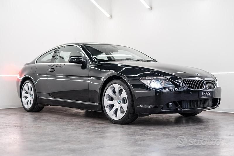 Usata BMW 645 Efficient Dynamics 333 CV (244 kW) 2005 Nero Coupé