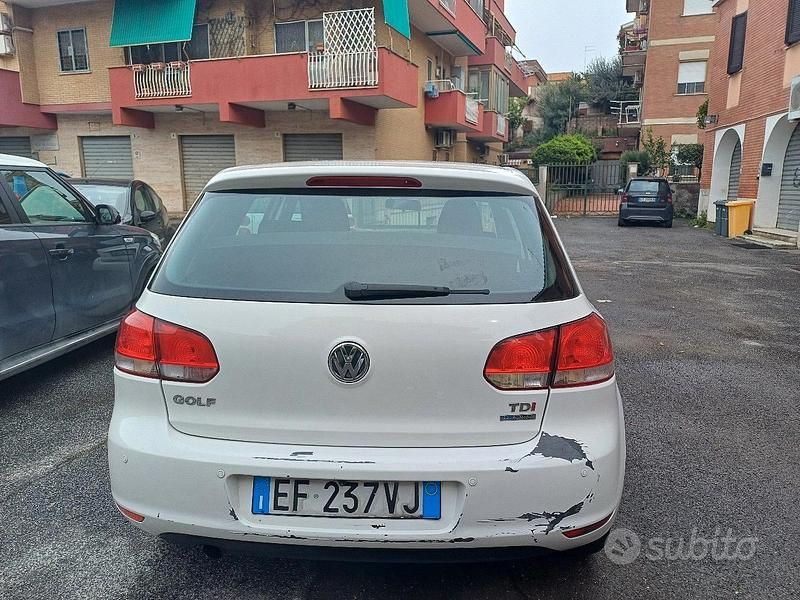 Usata VW Golf VI Comfortline 2009 Bianco Utilitaria