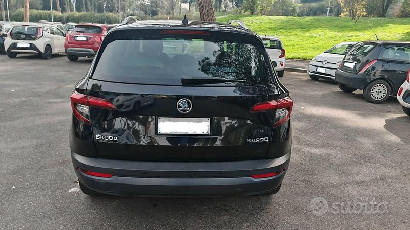 Usata Skoda Karoq 150 CV (110 kW) 2019 Nero SUV