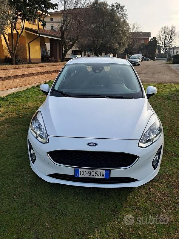 Usata Ford Fiesta Titanium 2020 Bianco Utilitaria
