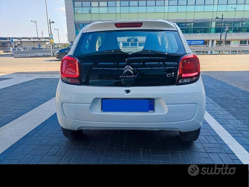 Usata Citroën C1 Feel 69 CV (50 kW) 2015 Bianco Utilitaria
