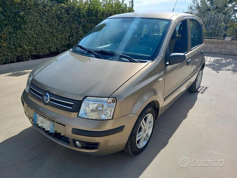 Usata Fiat Panda Emotion 60 CV (44 kW) 2007 Beige Utilitaria