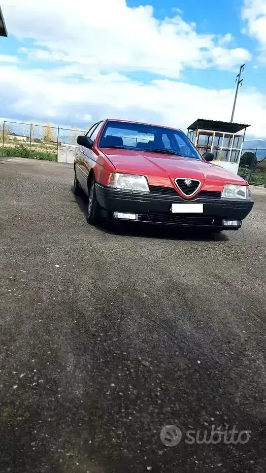 Usata Alfa Romeo 164 188 CV (138 kW) 1990 Rosso Berlina