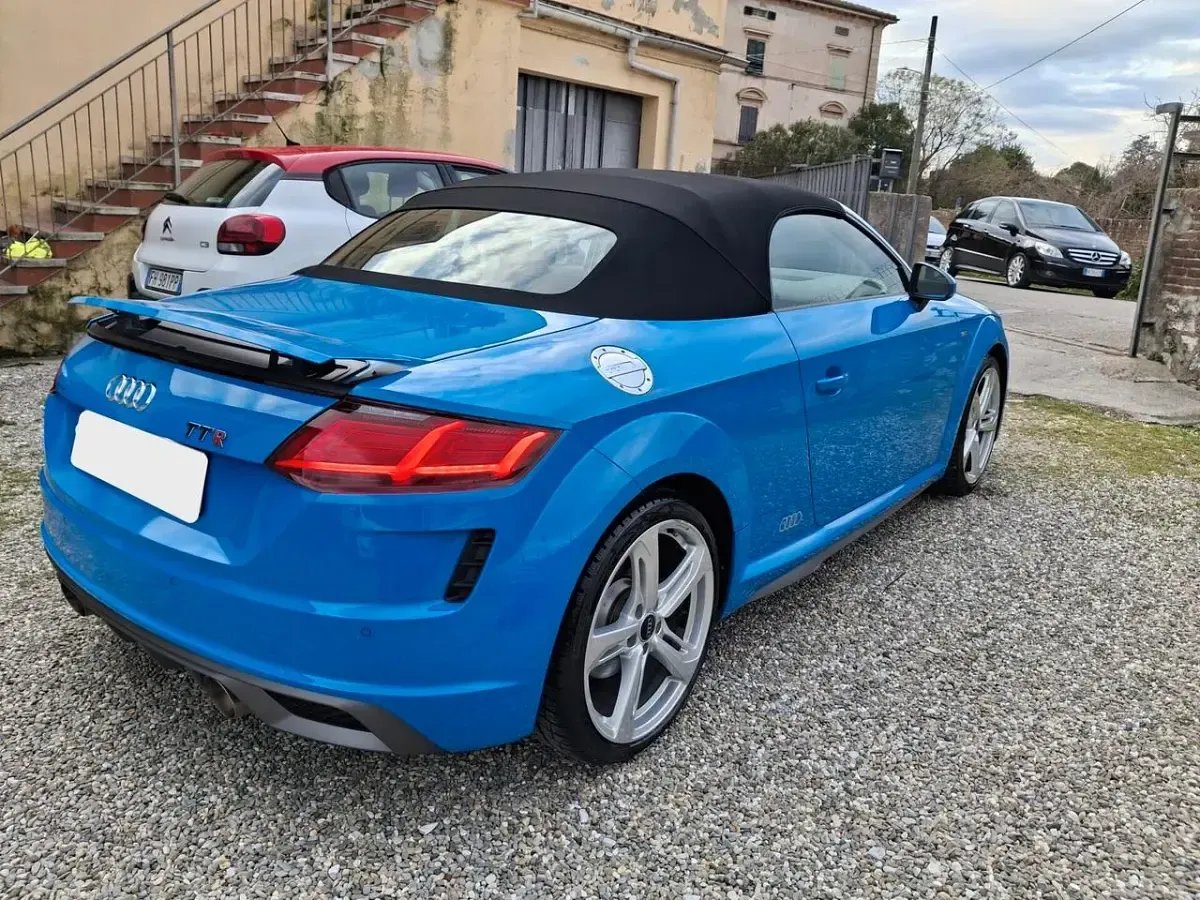 Usata Audi TT Roadster Ambiente 197 CV (144 kW) 2020 Blu Cabrio