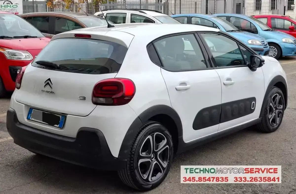 Usata Citroën C3 83 CV (61 kW) 2020 Bianco Utilitaria