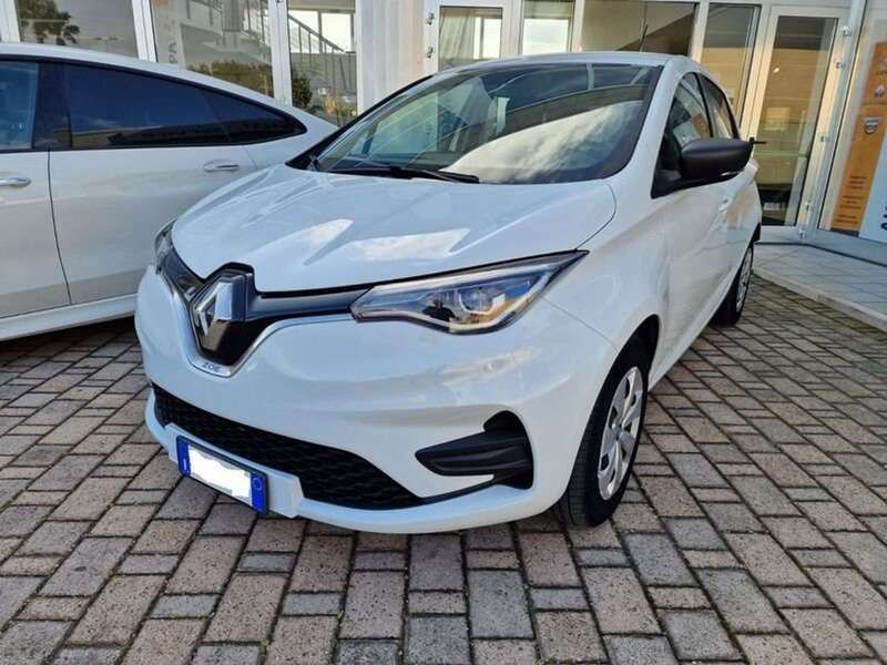 Usata Renault Zoe Life 80 kW (109 CV) 2021 Bianco Utilitaria