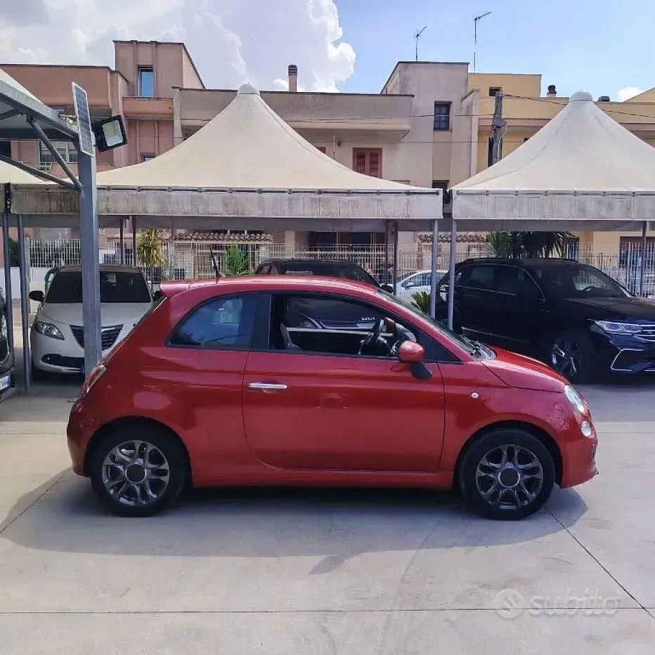 Usata Fiat 500 69 CV (50 kW) 2015 Rosso Utilitaria