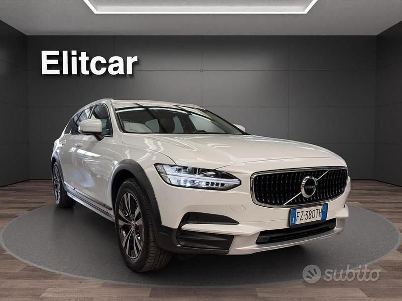 Usata Volvo V90 CC Pro 235 CV (172 kW) 2020 Bianco Station wagon