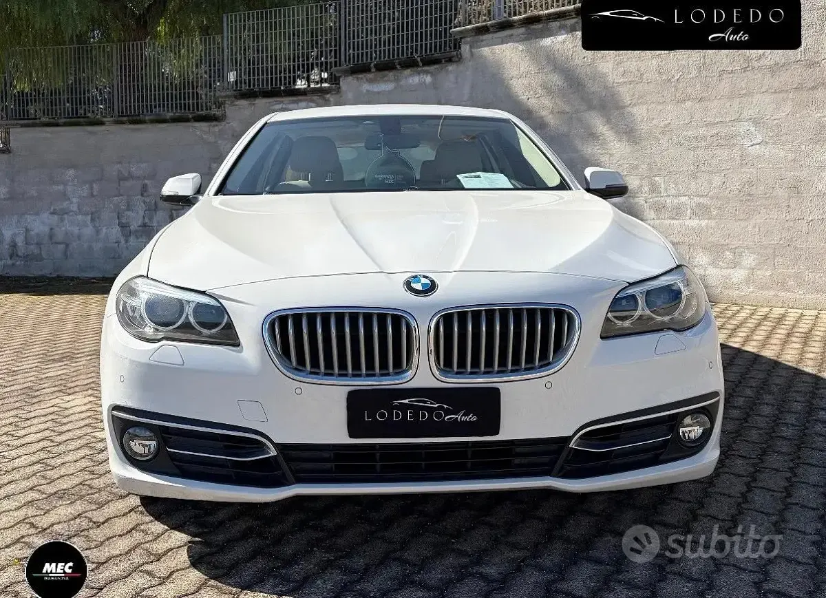 Usata BMW 525 Luxury Line 218 CV (160 kW) 2014 Bianco Station wagon