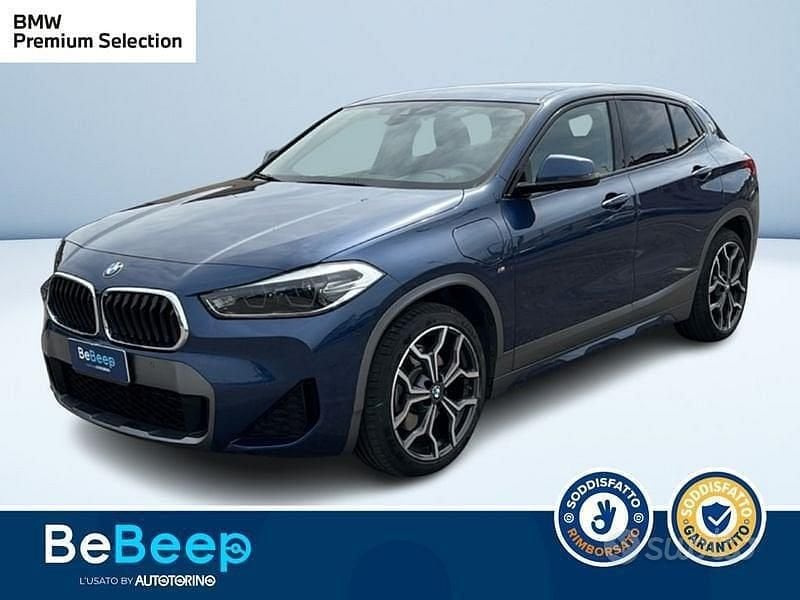 Usata BMW X2 M Sport 220 CV (161 kW) 2021 Blu metallizzato SUV