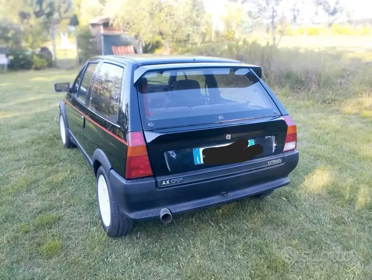 Usata Citroën AX 1989 Nero Utilitaria