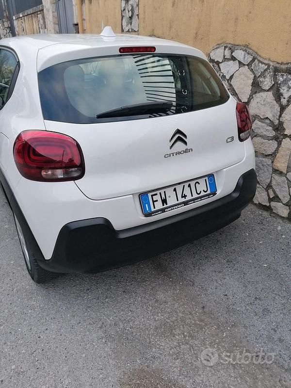 Usata Citroën C3 2019 Bianco Utilitaria