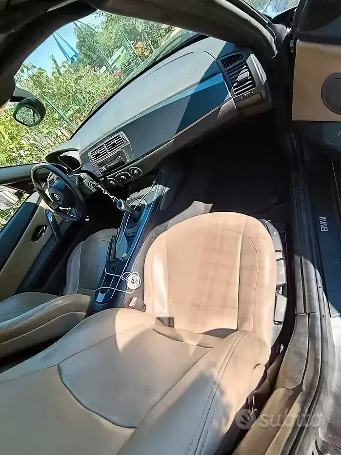 Usata BMW Z4 170 CV (125 kW) 2004 Grigio Cabrio
