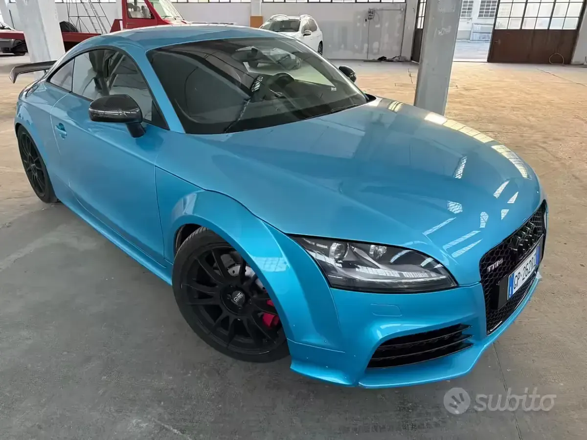 Usata Audi TT Advanced 210 CV (154 kW) 2009 Blu Coupé