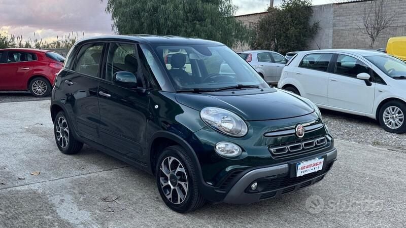 Usata Fiat 500L Cross 95 CV (69 kW) 2021 Verde Monovolume