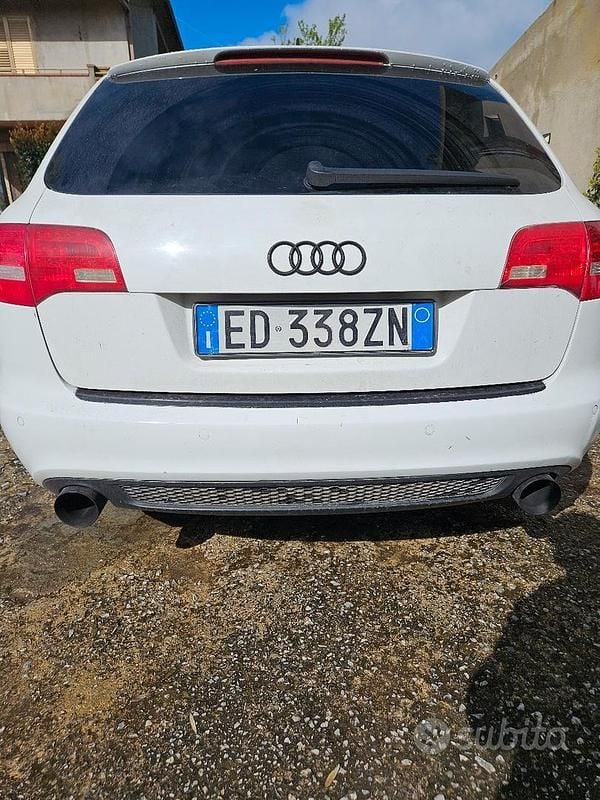Usata Audi A6 S-Line 239 CV (175 kW) 2010 Bianco Station wagon
