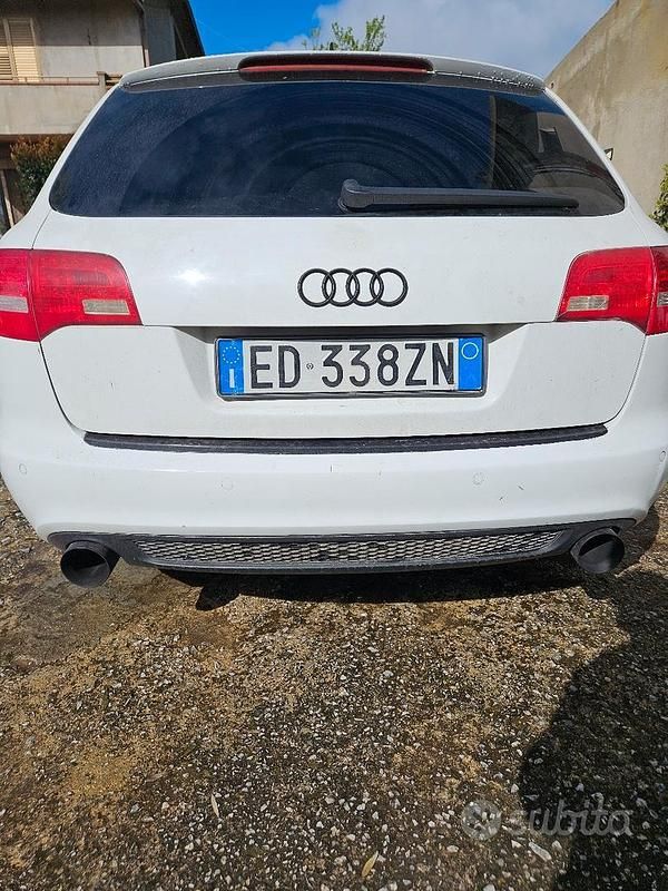 Usata Audi A6 S-Line 239 CV (175 kW) 2010 Bianco Station wagon