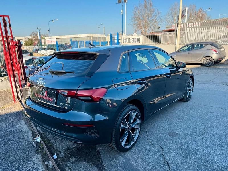 Usata Audi A3 Sport 115 CV (84 kW) 2021 Grigio Berlina