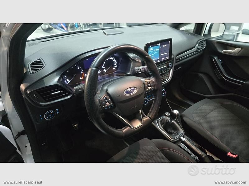 Usata Ford Fiesta ST-Line 86 CV (63 kW) 2018 Bianco Utilitaria