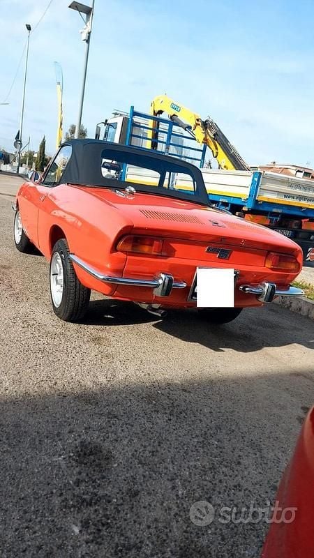 Usata Fiat 850 50 CV (36 kW) 1970 Rosso Cabrio