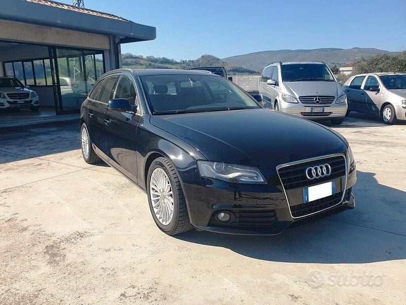 Nero Usata 2010 Audi A4 Advanced Station wagon | 9490 € (Molto cara) - Immagine 1/4