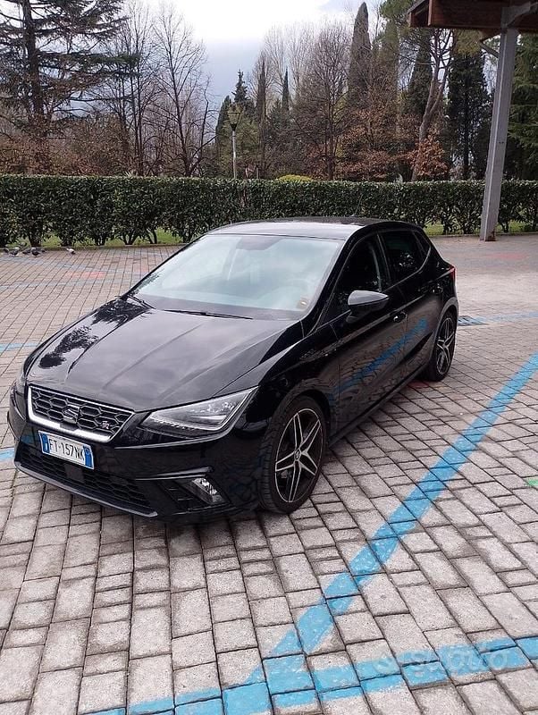 Usata Seat Ibiza 115 CV (84 kW) 2019 Nero Utilitaria