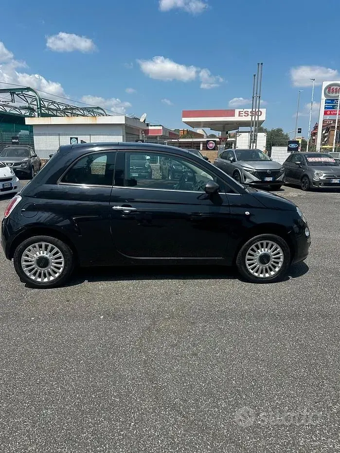 Usata Fiat 500 Lounge 69 CV (50 kW) 2013 Nero Berlina
