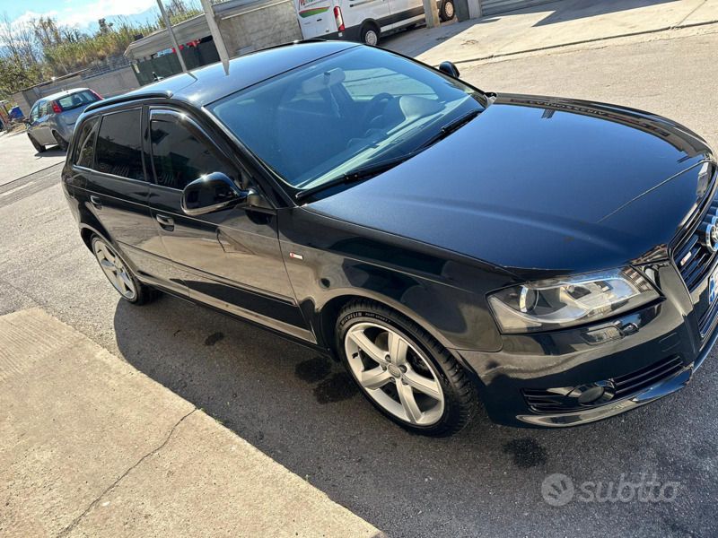 Usata Audi A3 2011 Nero Utilitaria