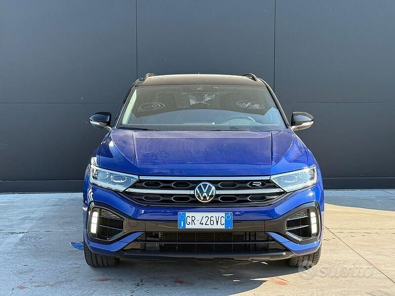 Usata VW T-Roc R 300 CV (220 kW) 2023 Blu SUV