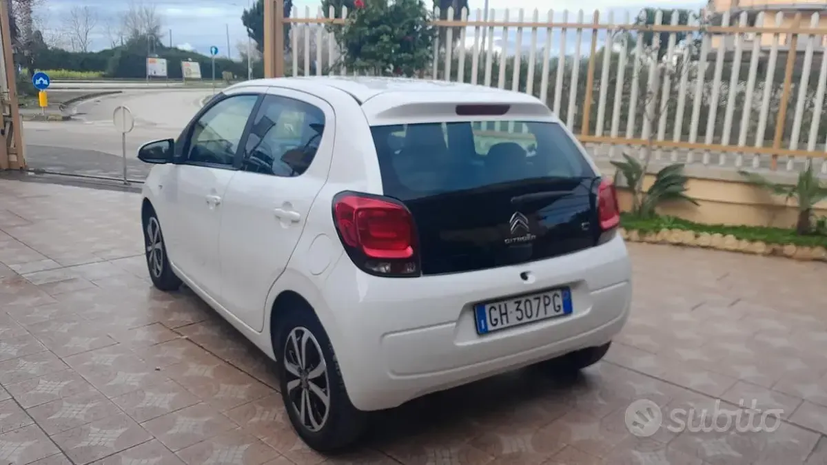 Usata Citroën C1 Feel 72 CV (52 kW) 2021 Bianco Utilitaria