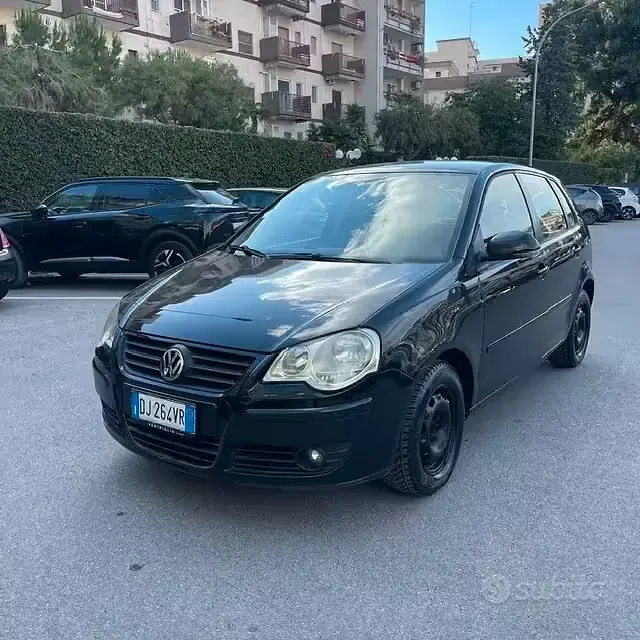 Usata VW Polo 60 CV (44 kW) 2007 Nero Utilitaria