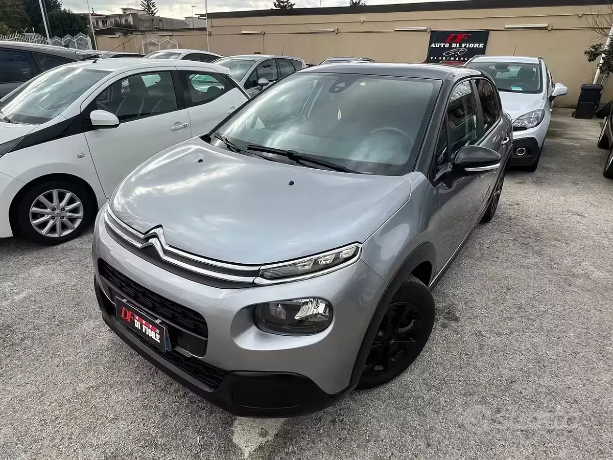 Usata Citroën C3 Feel 110 CV (80 kW) 2019 Grigio Utilitaria