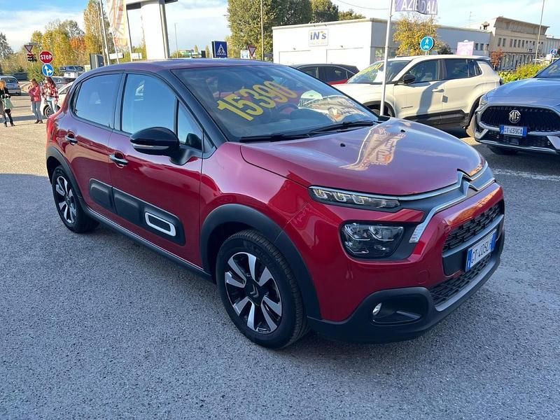 Usata Citroën C3 PureTech 110 CV (80 kW) 2024 Rosso Utilitaria