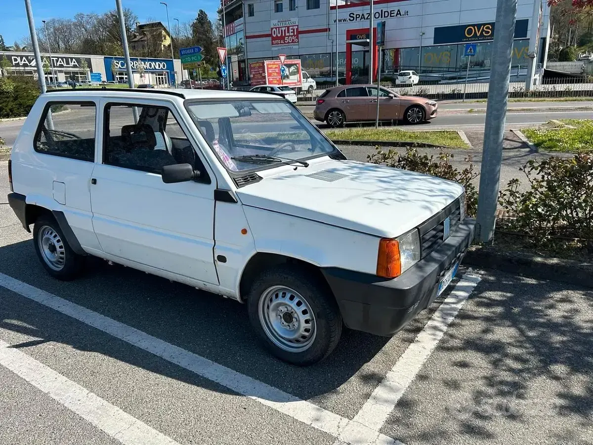 Usata Fiat Panda 54 CV (39 kW) 2001 Bianco Berlina