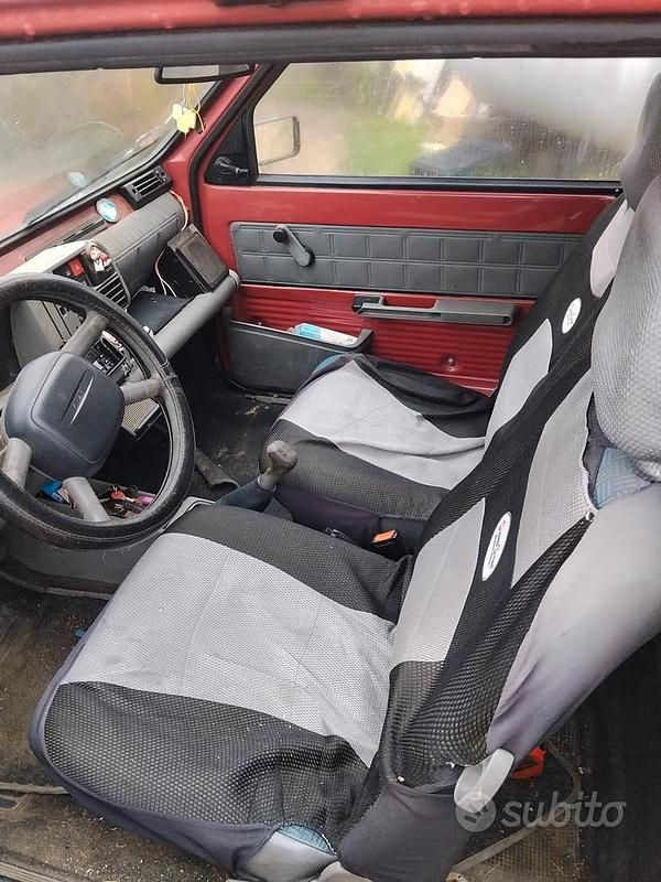 Usata Fiat Panda Young 2003 Rosso Utilitaria