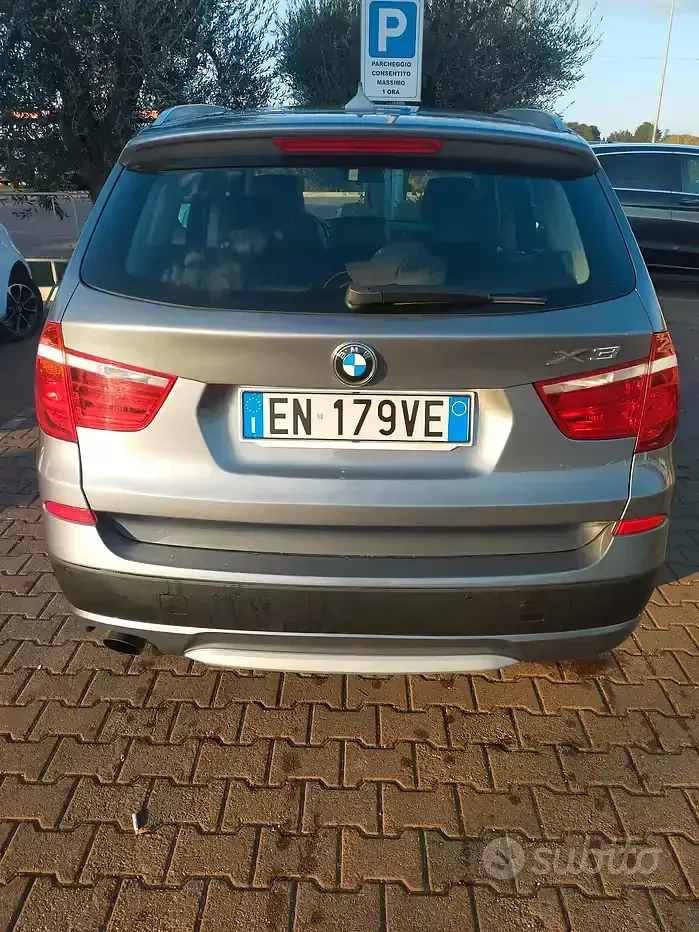 Usata BMW X3 184 CV (135 kW) 2012 Grigio SUV