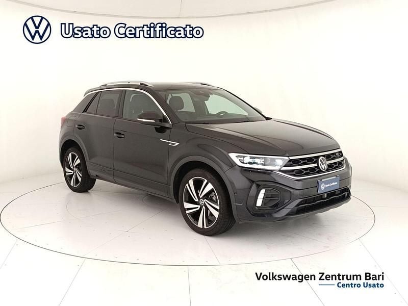 Usata VW T-Roc R-line 116 CV (85 kW) 2023 Nero SUV