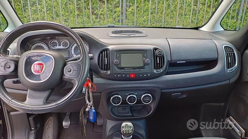 Usata Fiat 500L Lounge 85 CV (62 kW) 2014 Nero Monovolume