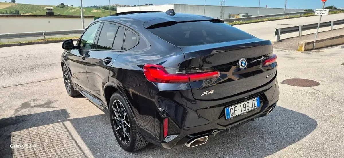Usata BMW X4 M Sport 190 CV (139 kW) 2021 Blu SUV