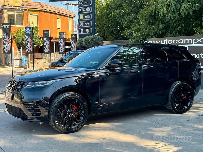 Usata Land Rover Range Rover Velar HSE Dynamic 241 CV (177 kW) 2019 Nero SUV