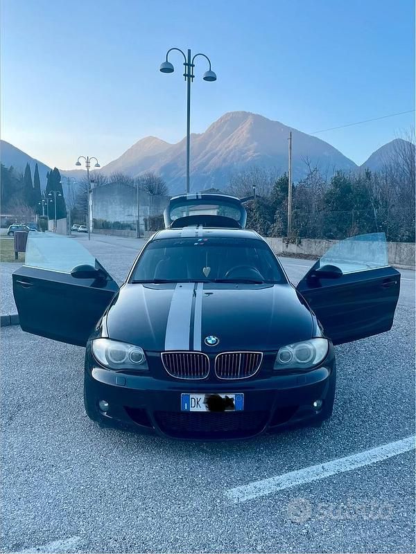 Usata BMW 123 M Performance 204 CV (150 kW) 2008 Nero Utilitaria