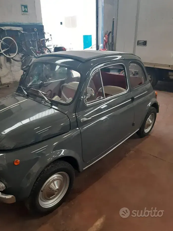 Usata Fiat 500 1960 Grigio Utilitaria