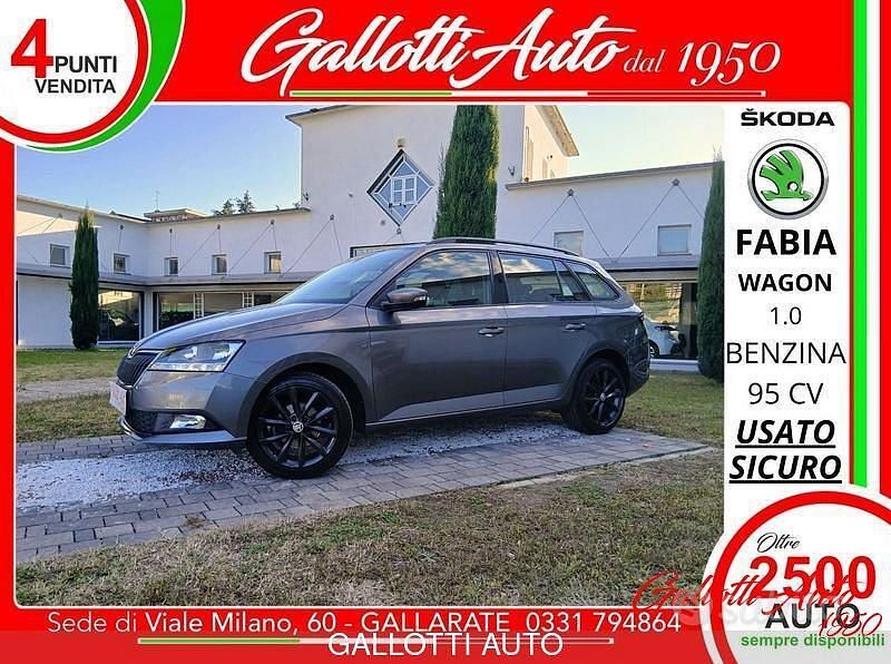 Grigio Usata 2022 Skoda Fabia Station wagon | 12.990 € (Ottimo prezzo) - Immagine 1/4