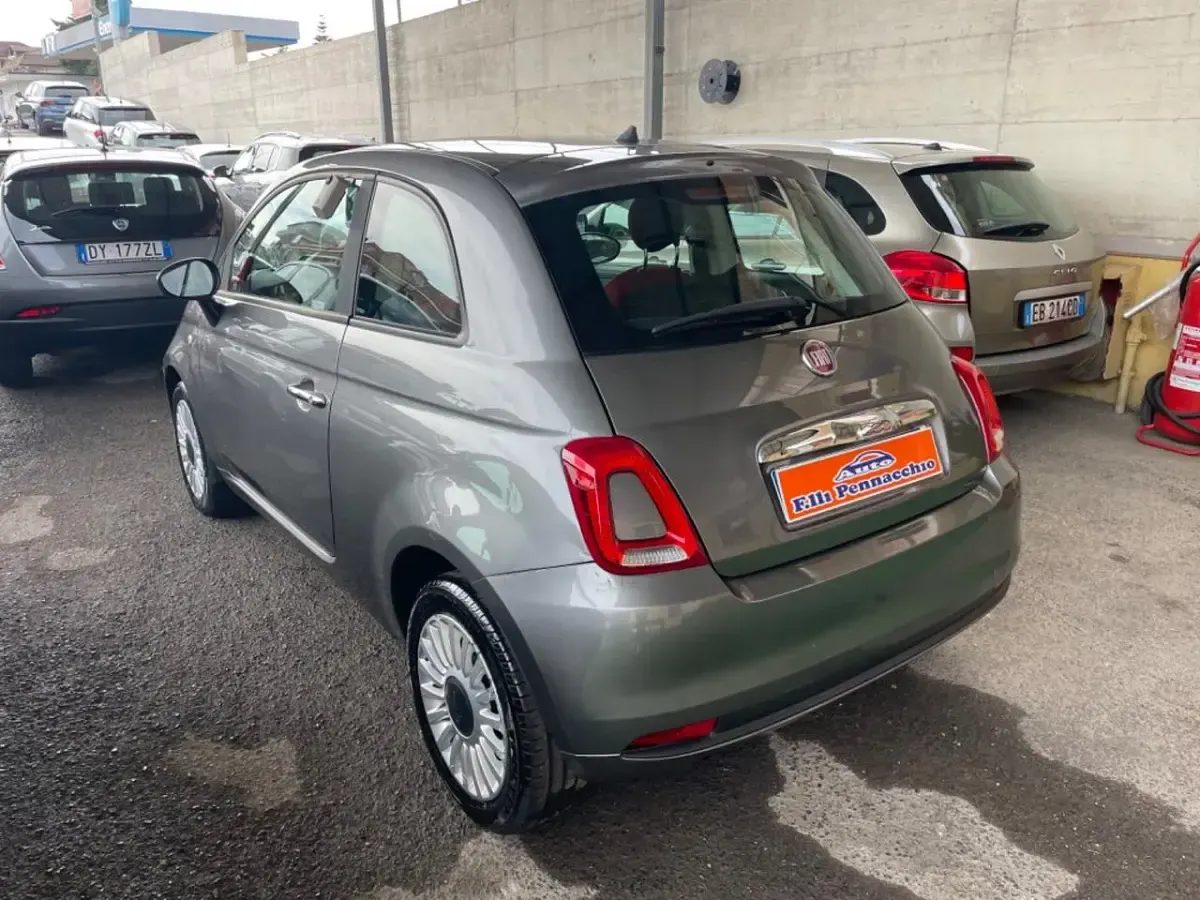 Usata Fiat 500 95 CV (69 kW) 2016 Grigio Berlina